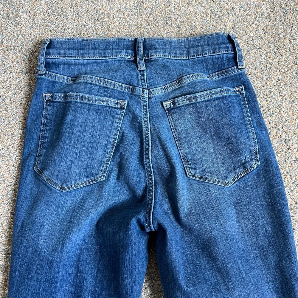 BANANA Republic Factory Curvy High Rise Skinny Jeans Side Stripe Women's 27/4 - Picture 5 of 7